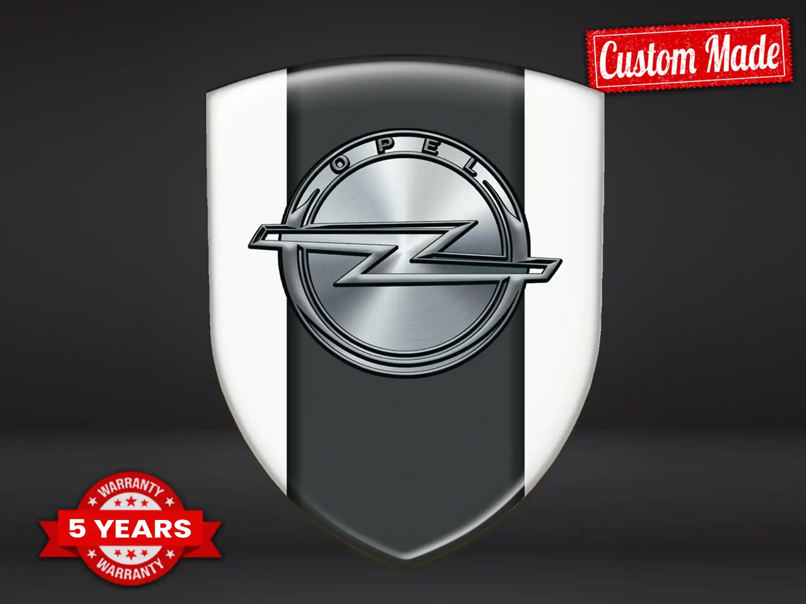 Opel Emblemas Silicona Auto Profesional Personalizable